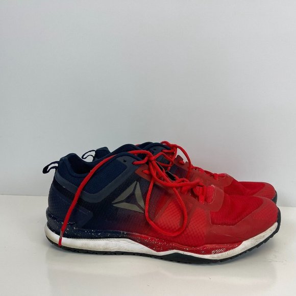 Reebok JJ Watt II Cross Training Shoes Liquid Foam Red Blue Mens Size 15 - Picture 3 of 7